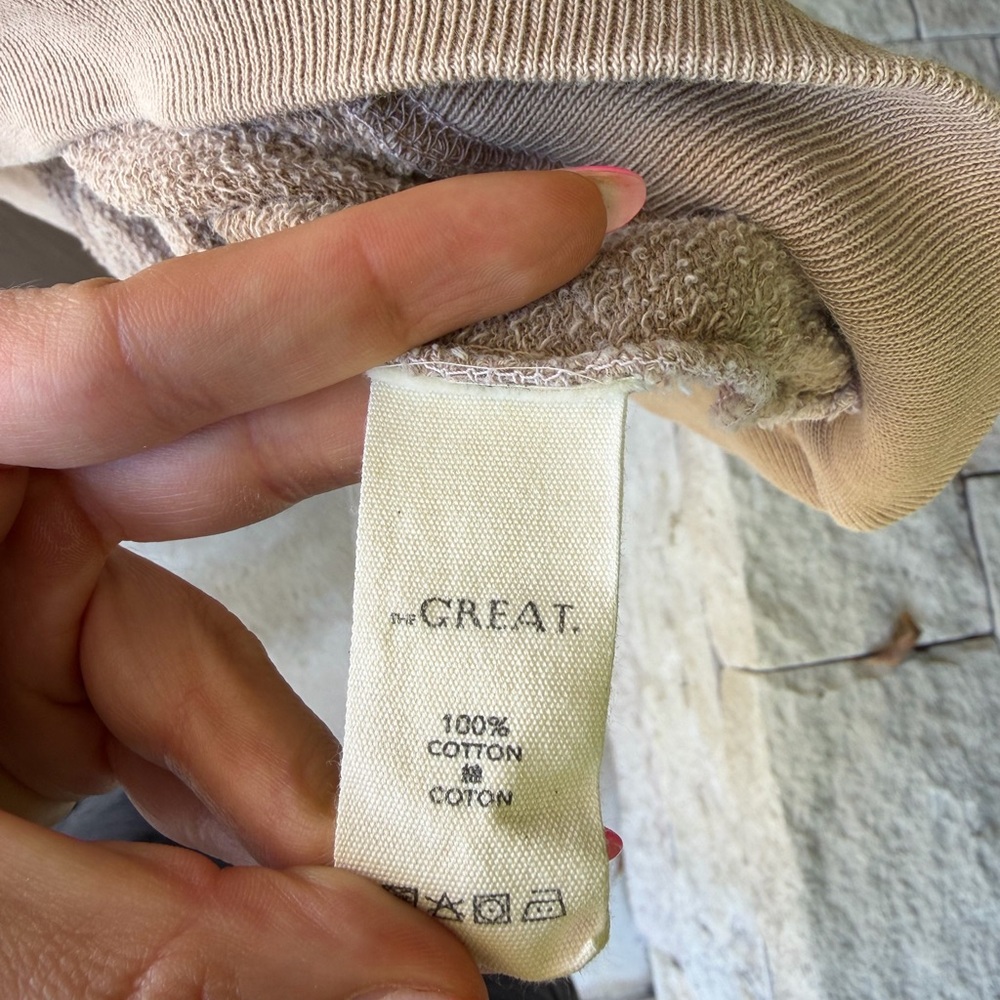 THE GREAT. Warm Brown Sweatshirt - Picture 4 of 4